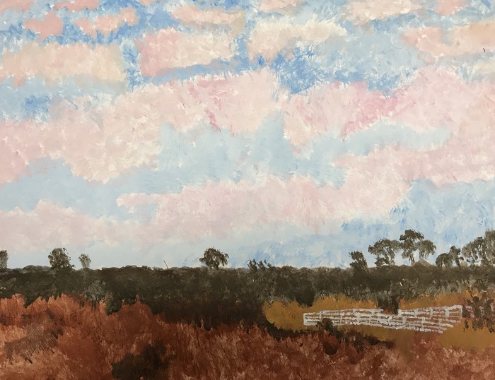8th Grade Landscape Painting