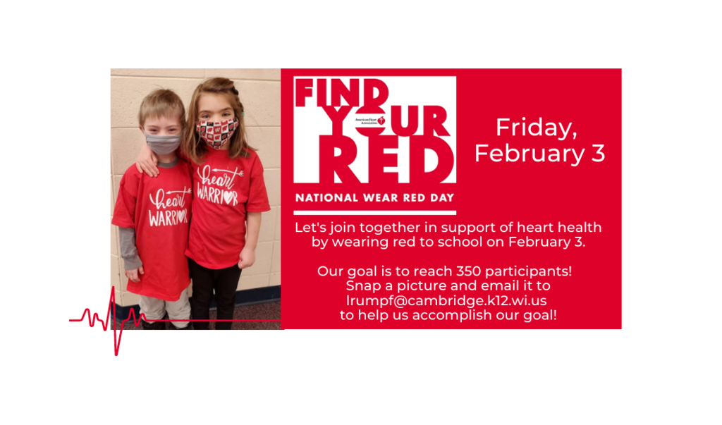 Wear Red Day!