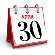 April 30 Calendar