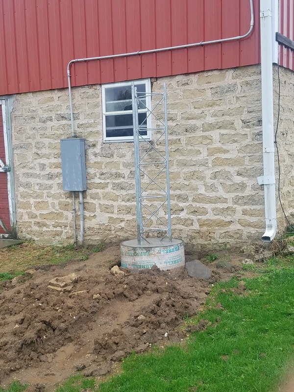 Beginnings of the WIFI Tower